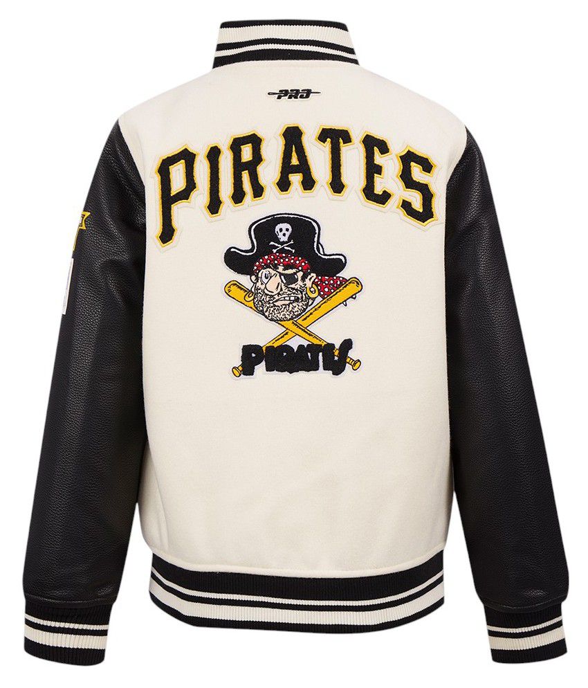 Pro Standard Youth Pittsburgh Pirates Cream Classic Varsity Jacket product image