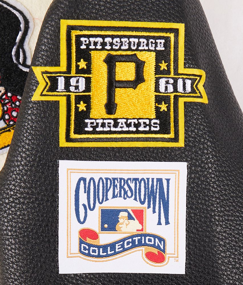 Pro Standard Youth Pittsburgh Pirates Cream Classic Varsity Jacket product image