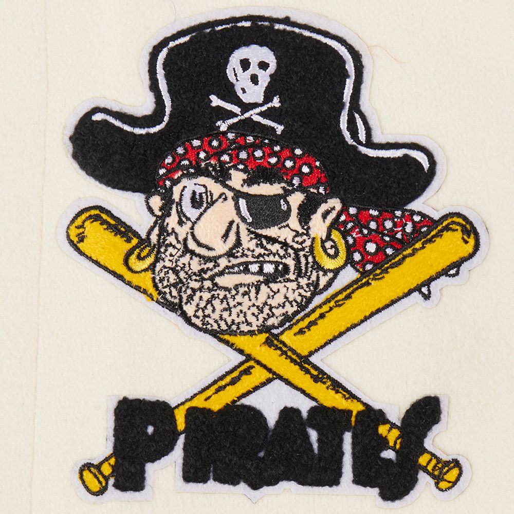 Pro Standard Youth Pittsburgh Pirates Cream Classic Varsity Jacket product image