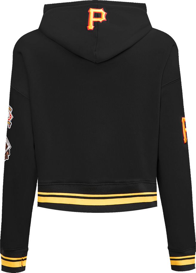 Pro Standard Women's Pittsburgh Pirates Black Cropped Hoodie product image