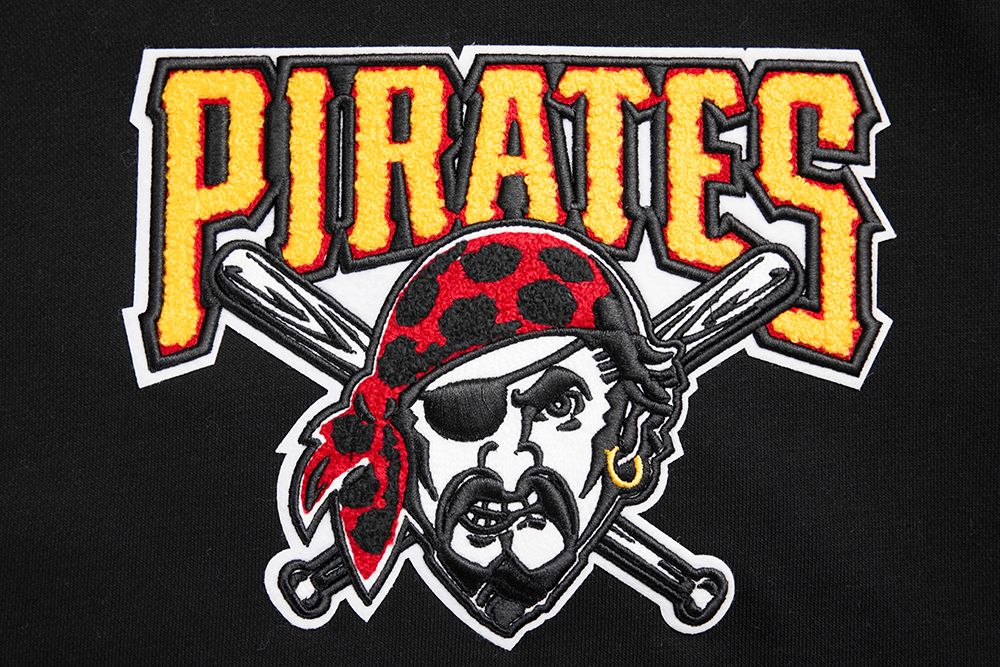 Pro Standard Women's Pittsburgh Pirates Black Cropped Hoodie product image