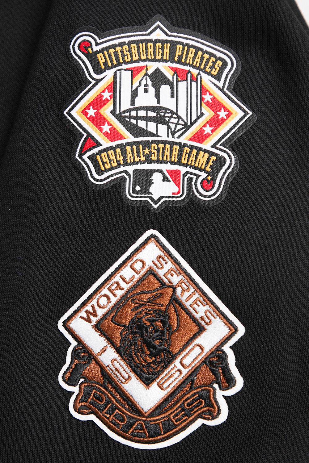 Pro Standard Women's Pittsburgh Pirates Black Cropped Hoodie product image