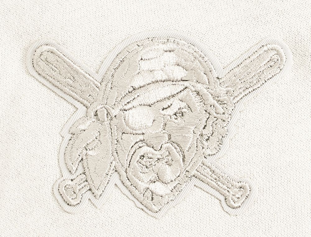 Pro Standard Women's Pittsburgh Pirates Cream Classic Crewneck Sweatshirt product image