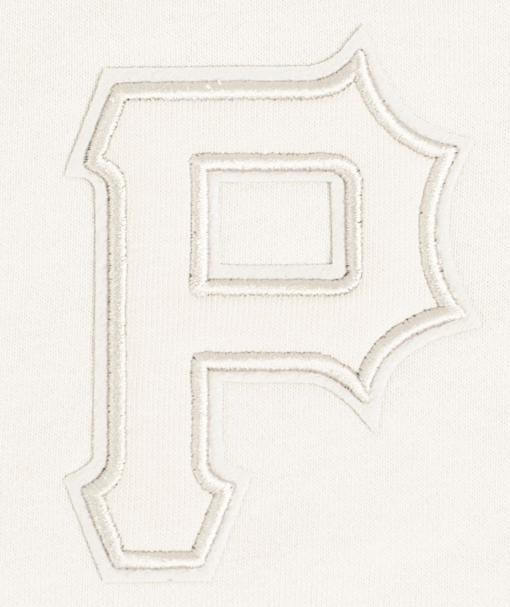 Pro Standard Women's Pittsburgh Pirates Cream Classic Crewneck Sweatshirt product image