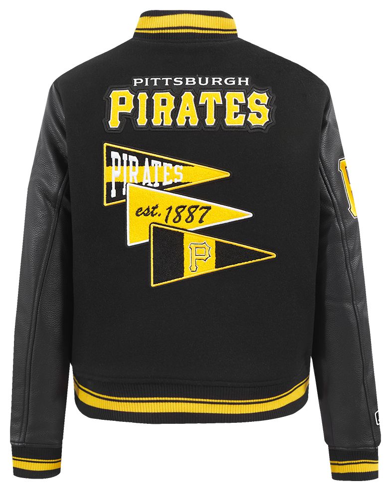 Pro Standard Women's Pittsburgh Pirates Black Varsity Jacket product image