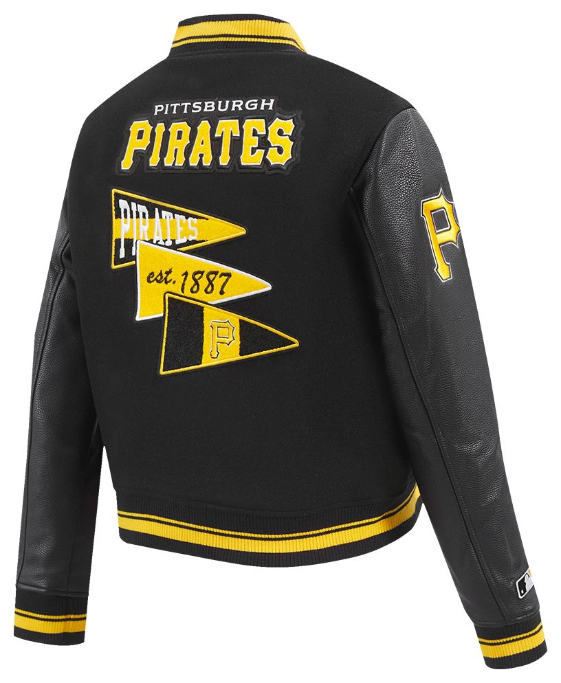Pro Standard Women's Pittsburgh Pirates Black Varsity Jacket product image