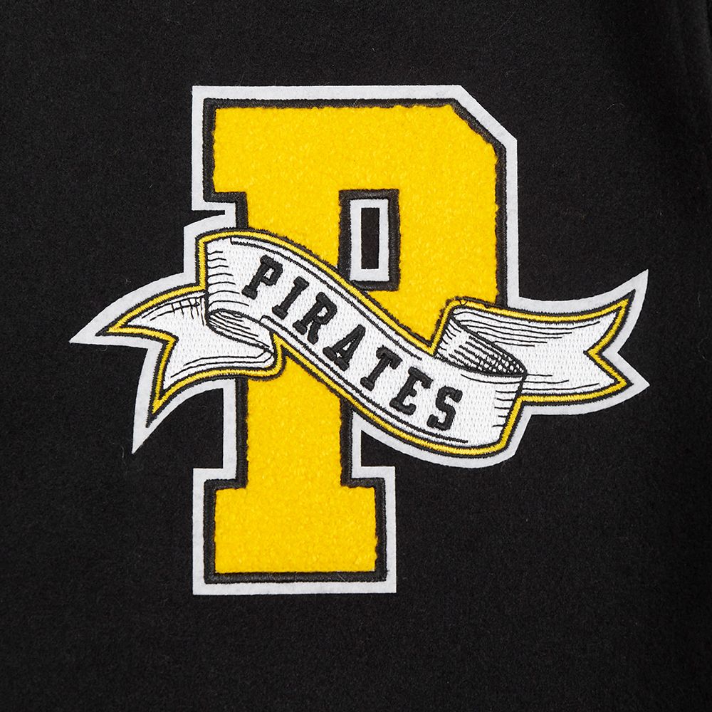 Pro Standard Women's Pittsburgh Pirates Black Varsity Jacket product image