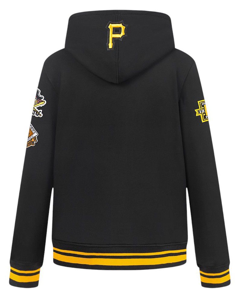 Pro Standard Boys' Pittsburgh Pirates Black Classic Fleece Pullover Hoodie product image