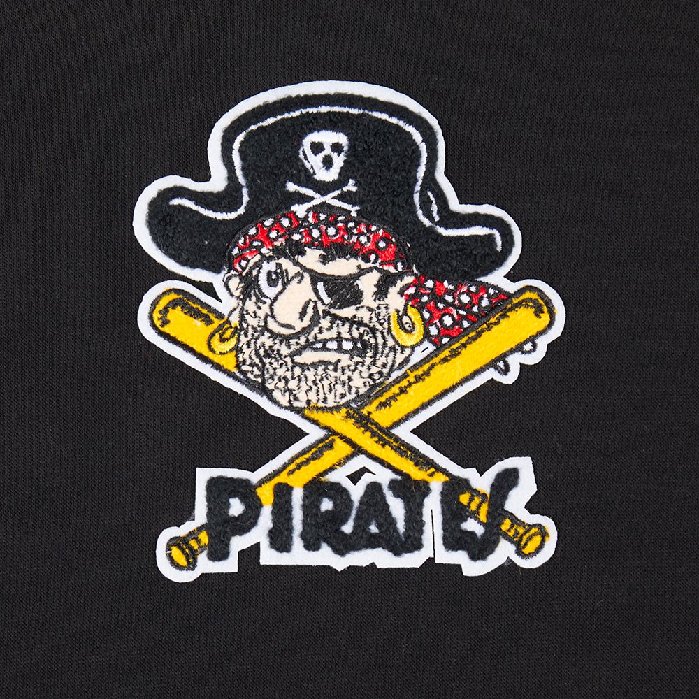 Pro Standard Boys' Pittsburgh Pirates Black Classic Fleece Pullover Hoodie product image