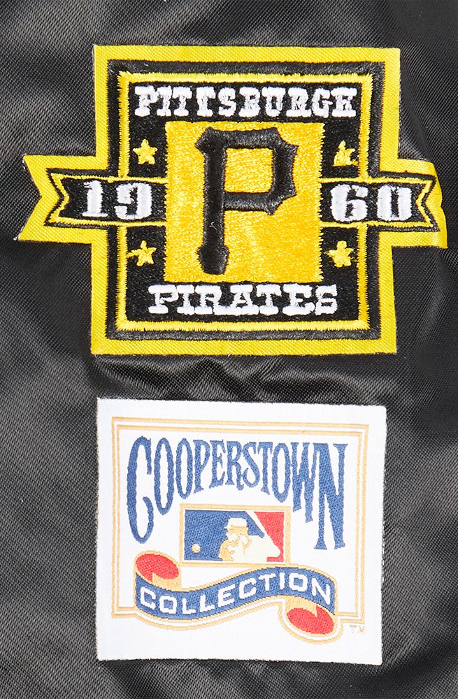 Pro Standard Boys' Pittsburgh Pirates Black Classic Satin Jacket product image