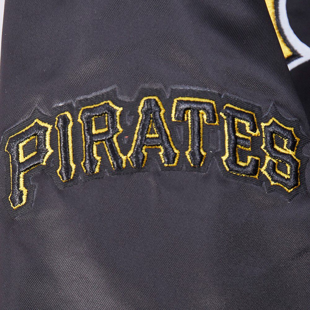 Pro Standard Toddler Pittsburgh Pirates Black Satin Jacket product image
