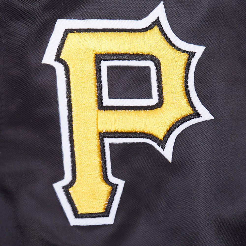 Pro Standard Toddler Pittsburgh Pirates Black Satin Jacket product image