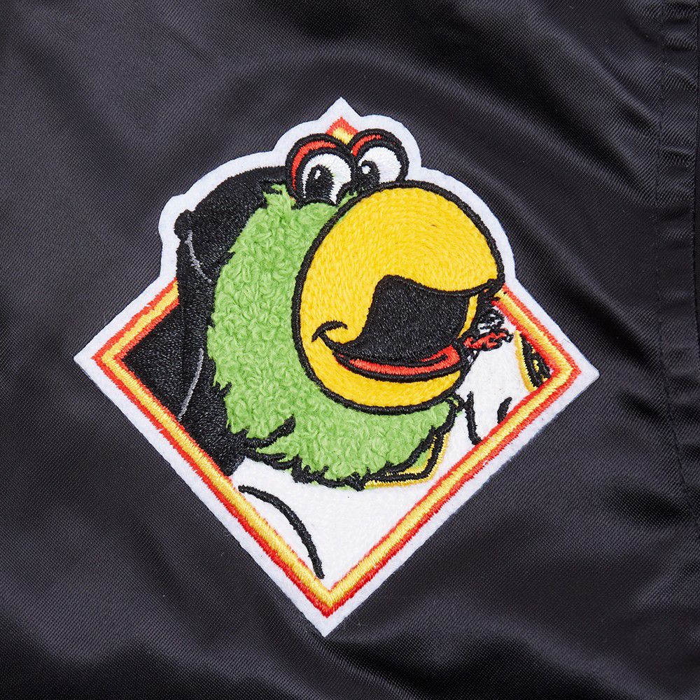 Pro Standard Toddler Pittsburgh Pirates Black Satin Jacket product image