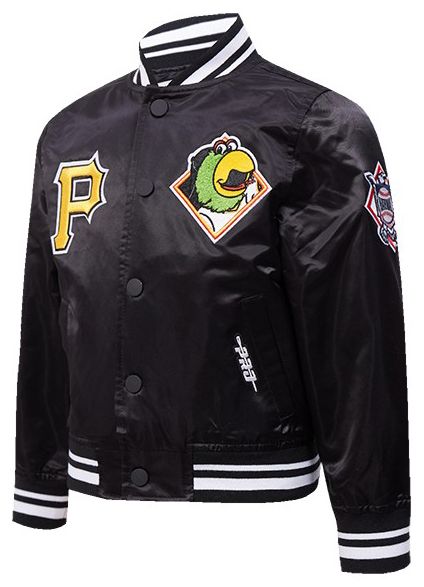 Pro Standard Toddler Pittsburgh Pirates Black Satin Jacket product image