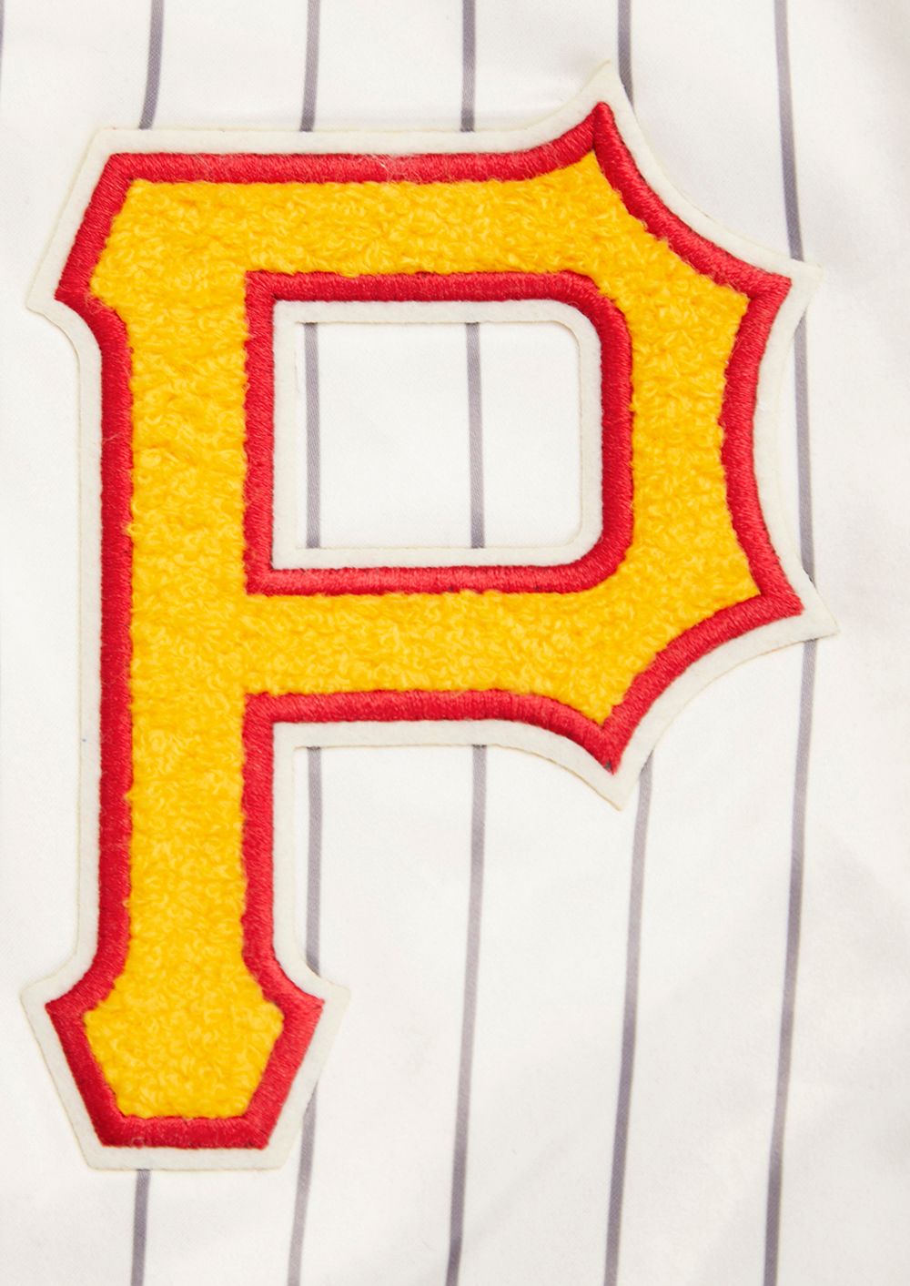 Pro Standard Women's Pittsburgh Pirates Cream Satin Jacket product image