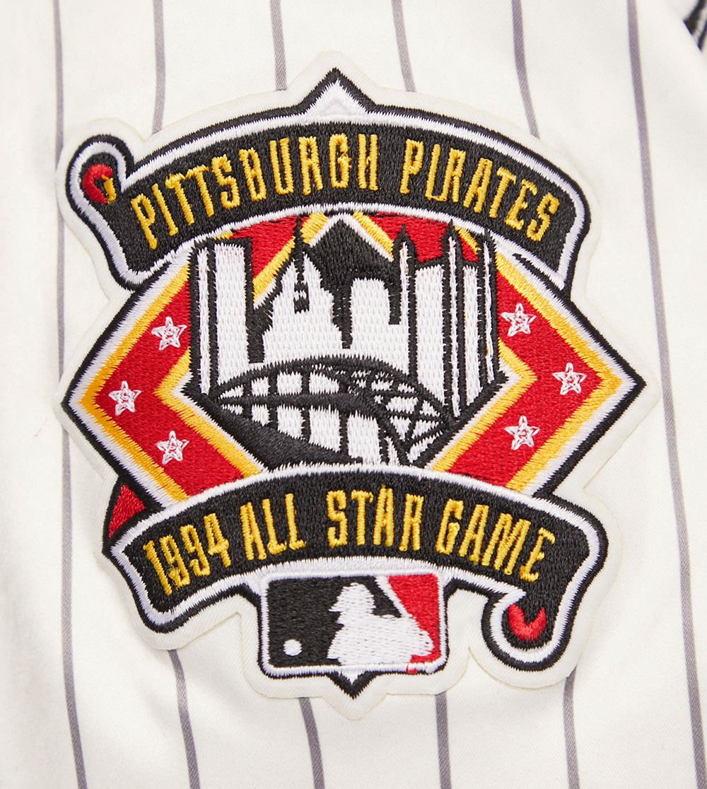 Pro Standard Women's Pittsburgh Pirates Cream Satin Jacket product image