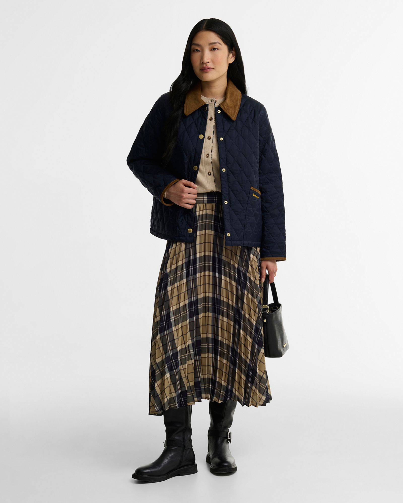 Barbour Women's Icons Crop Liddesdale Jacket product image