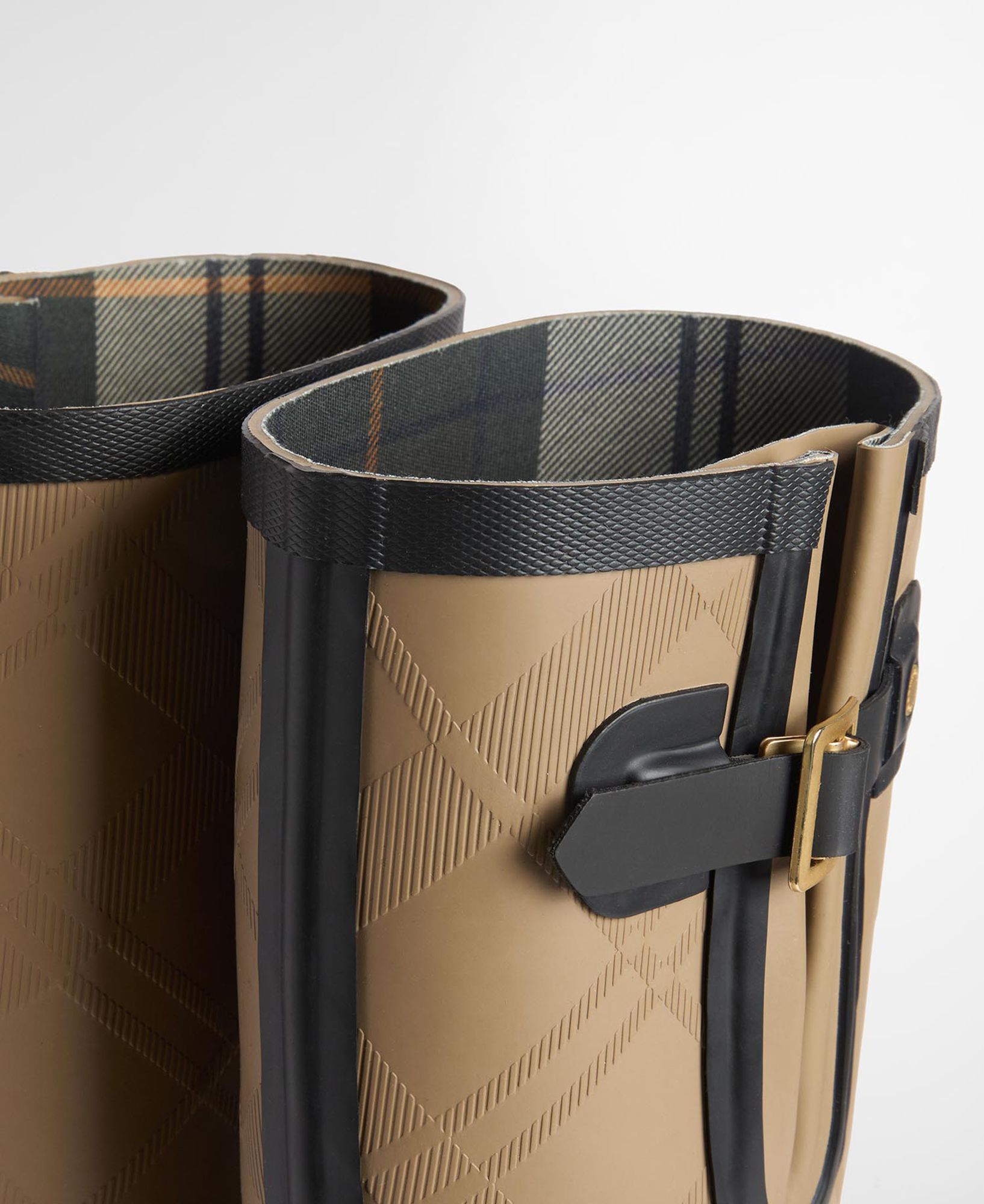 Barbour Women's Leighton Tartan Tall Wellington Boots product image