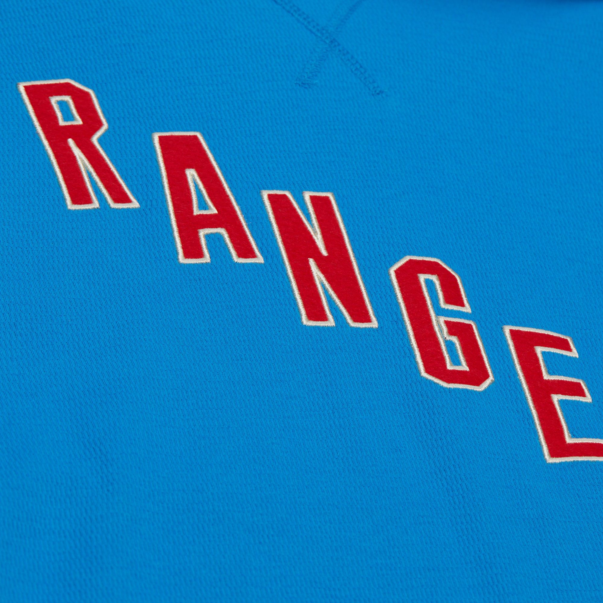 Mitchell & Ness Men's New York Rangers Centennial Thermal Pullover Hoodie product image