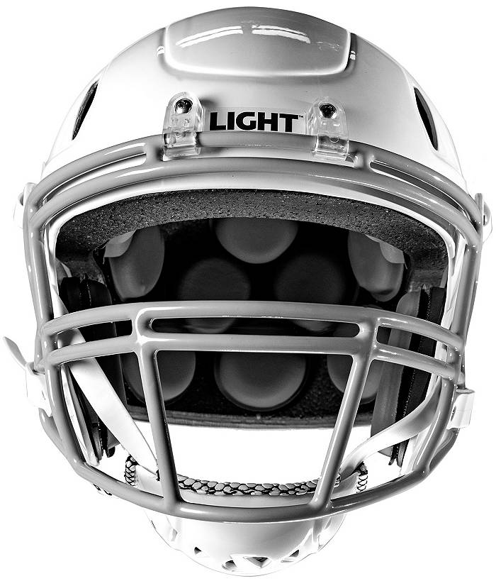 Mini Size Black, Blue & Gray Novelty Football Helmet Visor *FLAT STYLE*  w/Clips