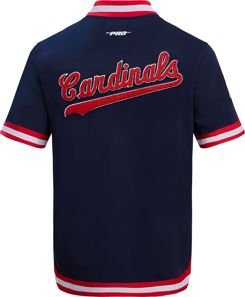 Pro Standard Men's St. Louis Cardinals Navy Warmup Jacket product image