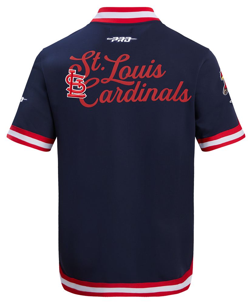 Pro Standard Men's St. Louis Cardinals Navy Souvenir Warmup Jacket product image