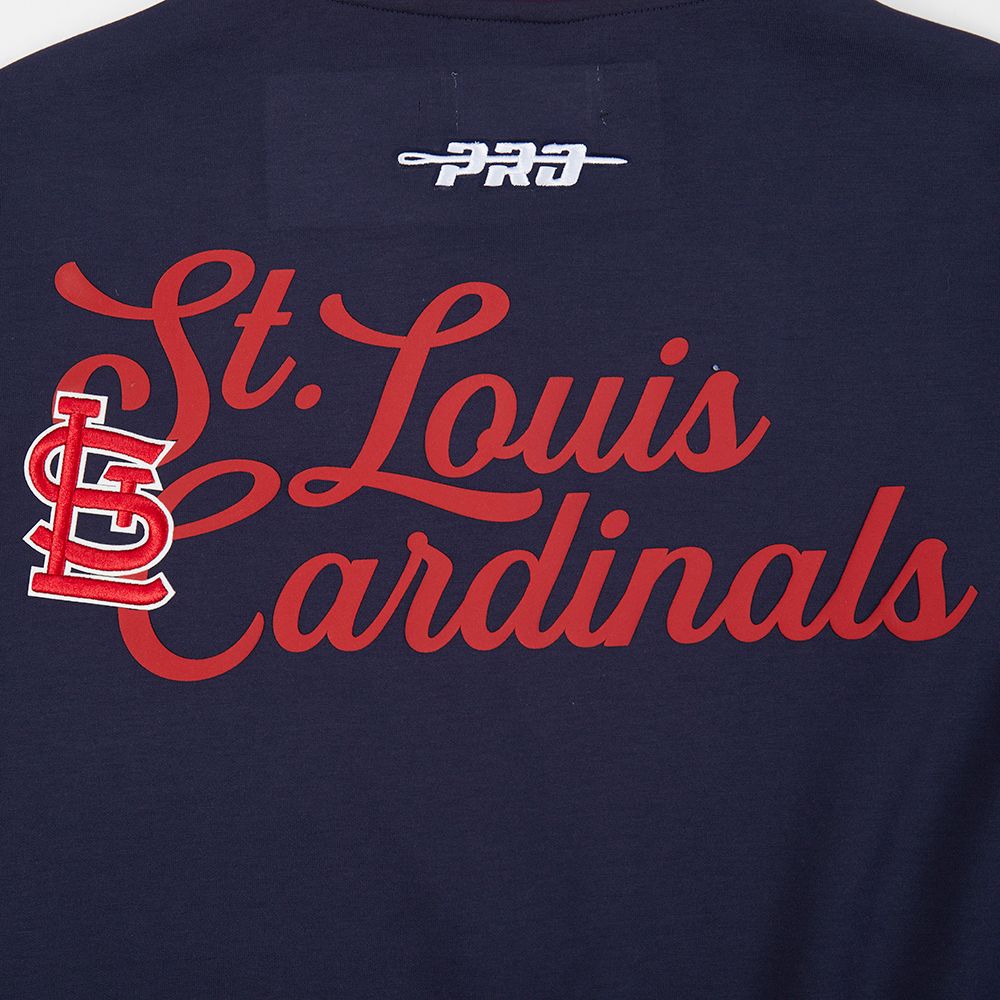 Pro Standard Men's St. Louis Cardinals Navy Souvenir Warmup Jacket product image