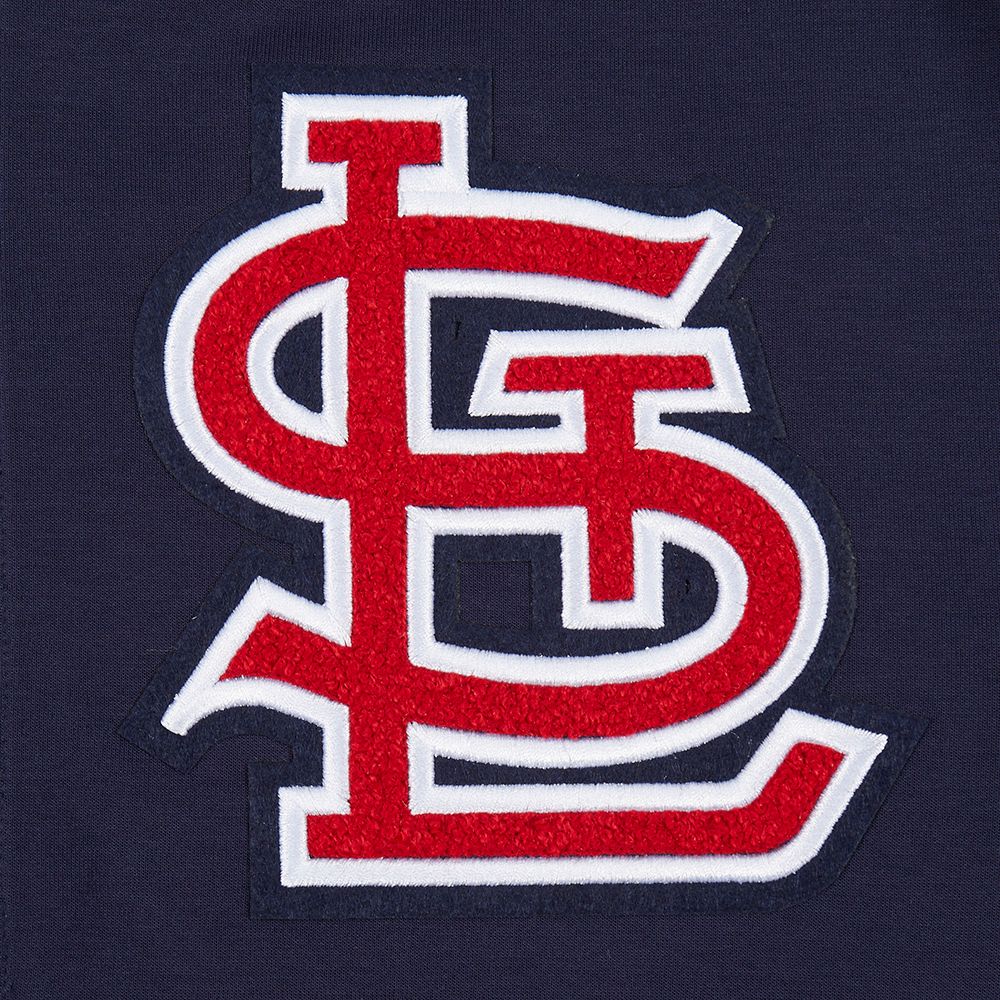 Pro Standard Men's St. Louis Cardinals Navy Souvenir Warmup Jacket product image