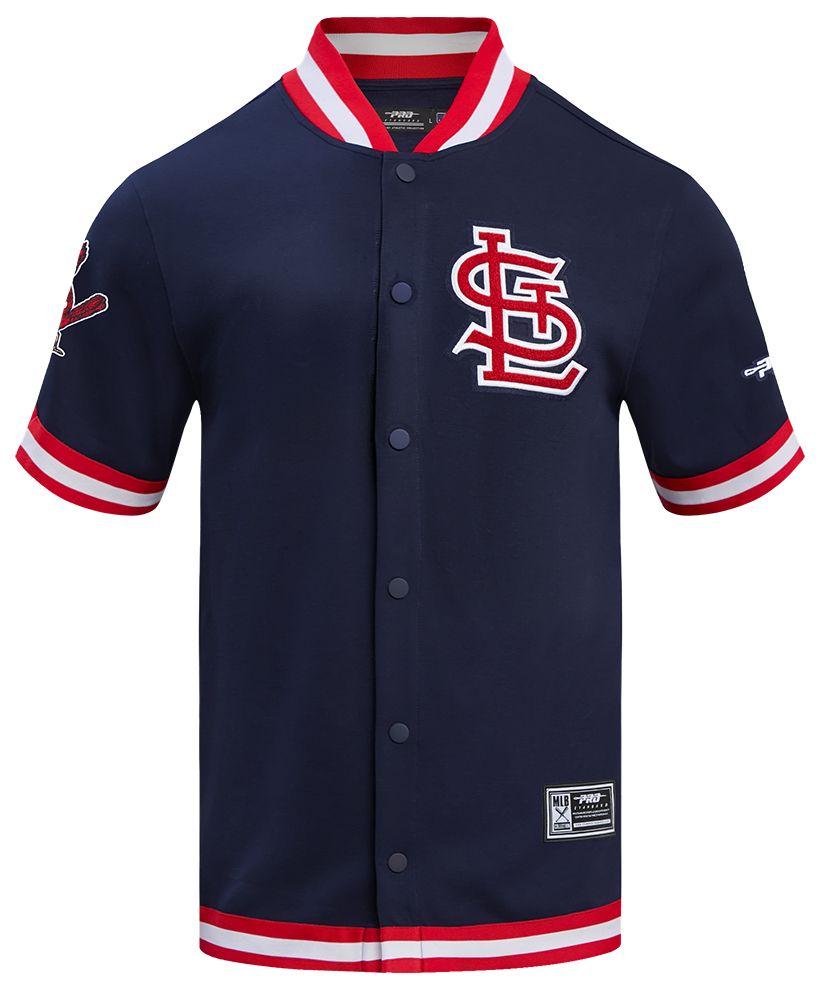 Pro Standard Men's St. Louis Cardinals Navy Souvenir Warmup Jacket product image