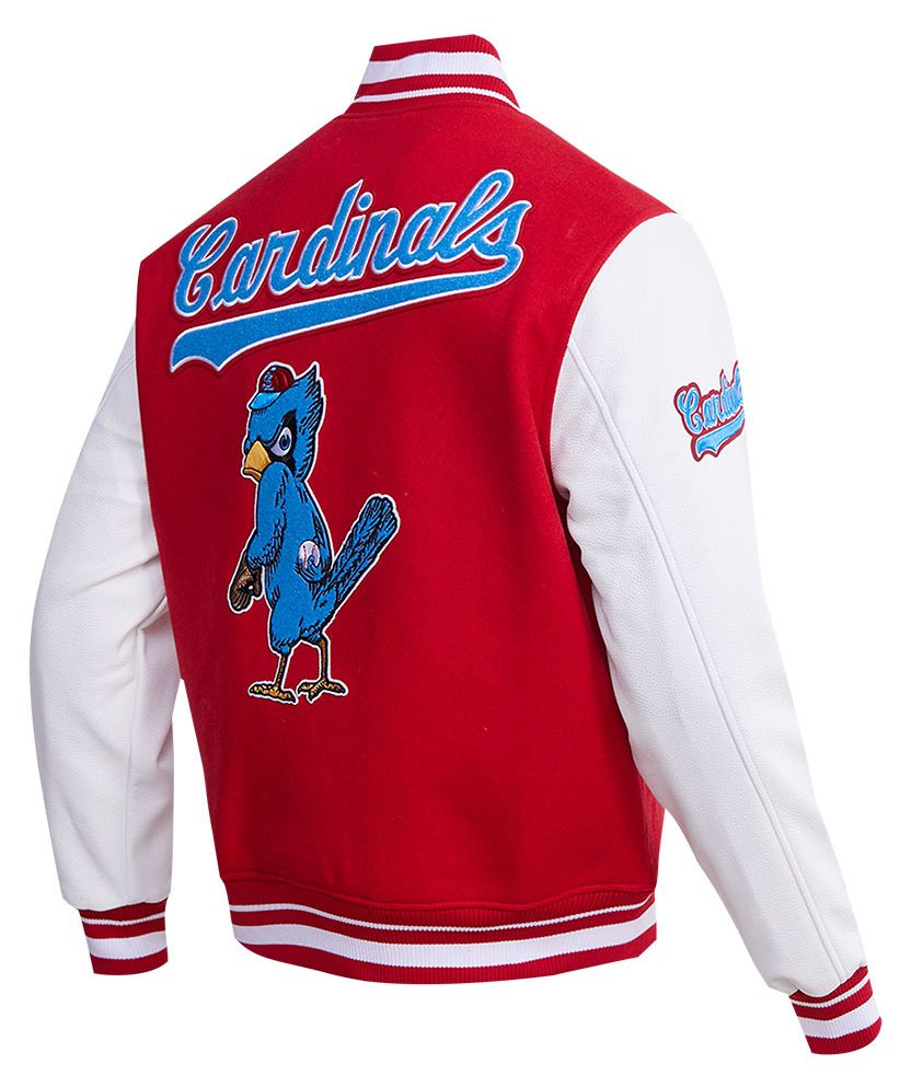 Pro Standard Men's St. Louis Cardinals Red Retro Classic Jacket product image
