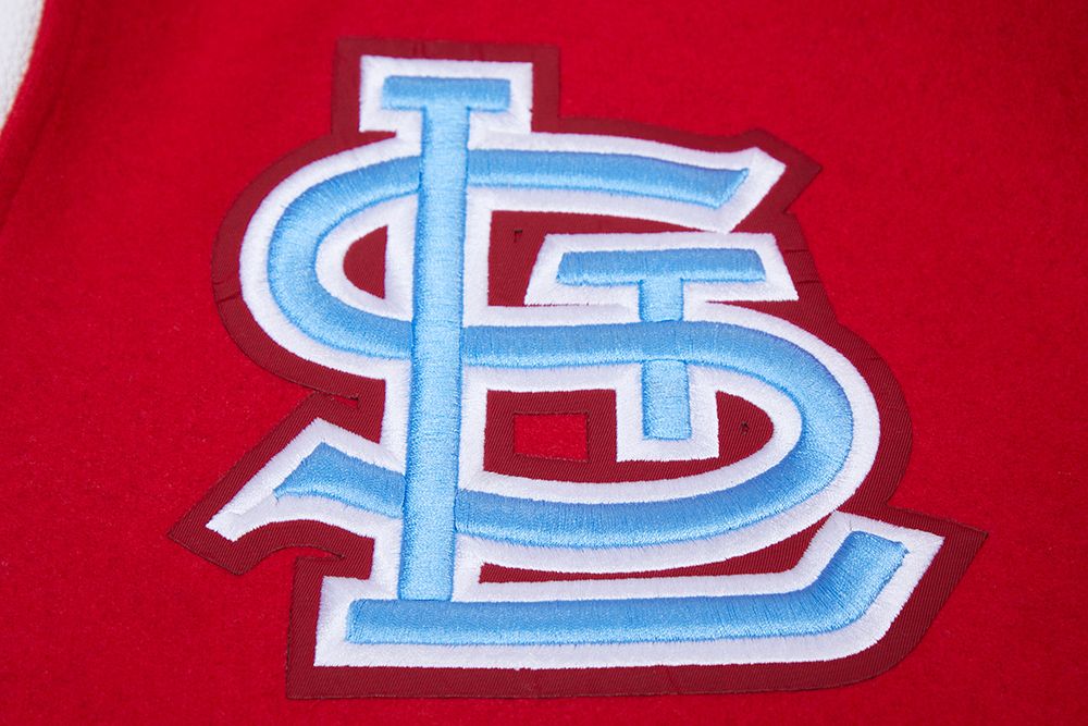 Pro Standard Men's St. Louis Cardinals Red Retro Classic Jacket product image