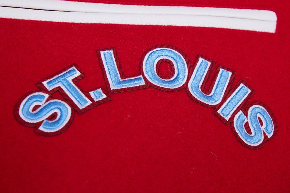 Pro Standard Men's St. Louis Cardinals Red Retro Classic Jacket product image