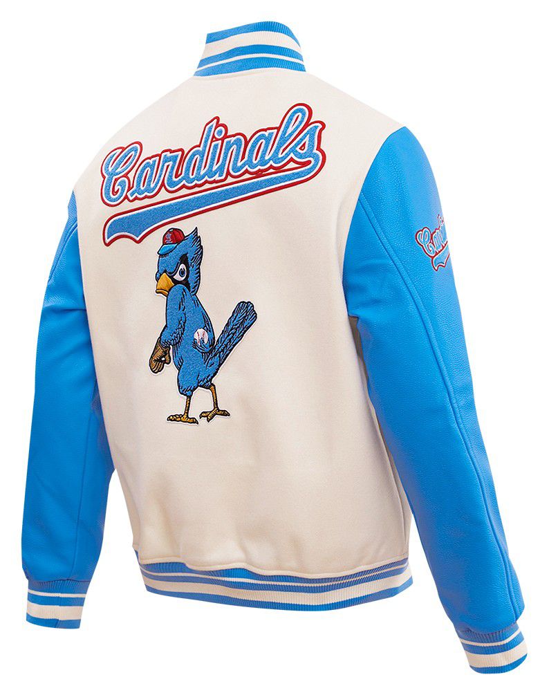 Pro Standard Men's St. Louis Cardinals Wool Varsity Jacket product image