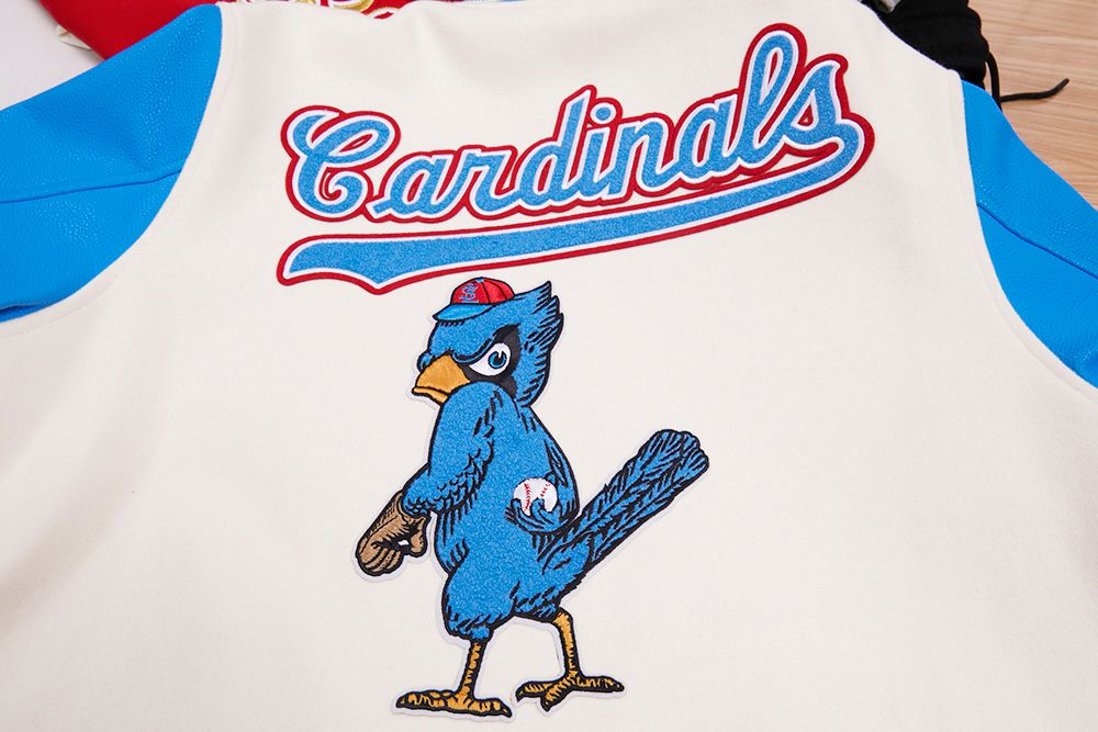 Pro Standard Men's St. Louis Cardinals Wool Varsity Jacket product image