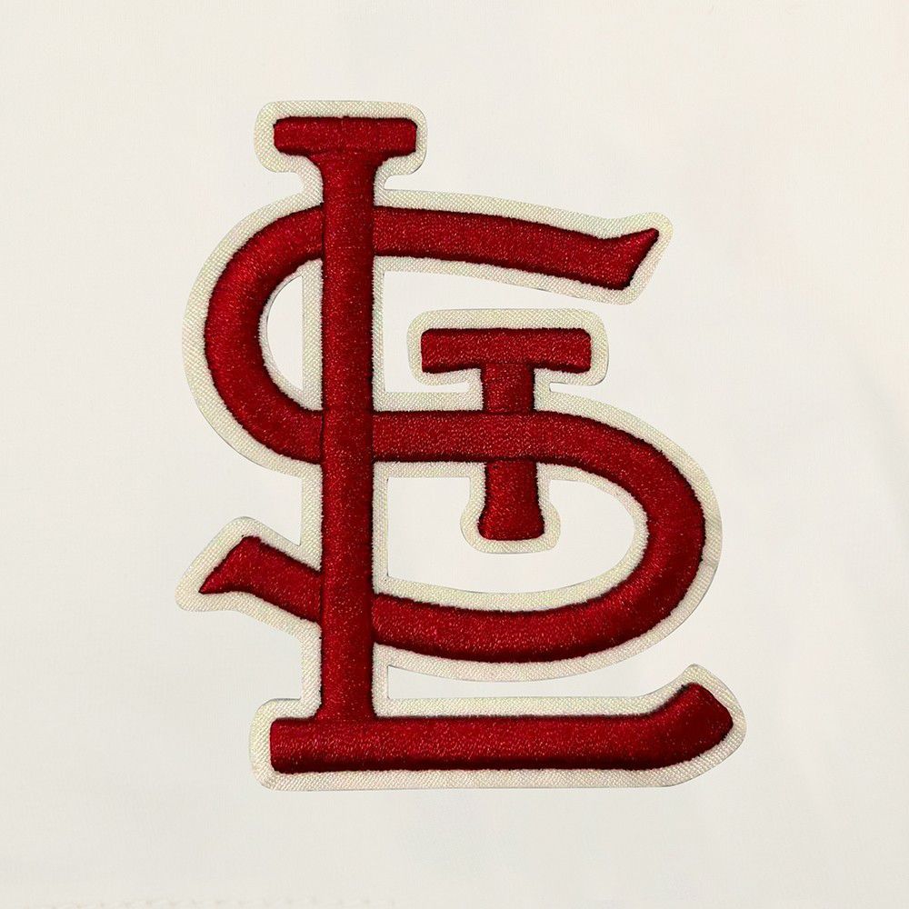 Pro Standard Women's St. Louis Cardinals Cream Ringer Souvenir T-Shirt product image