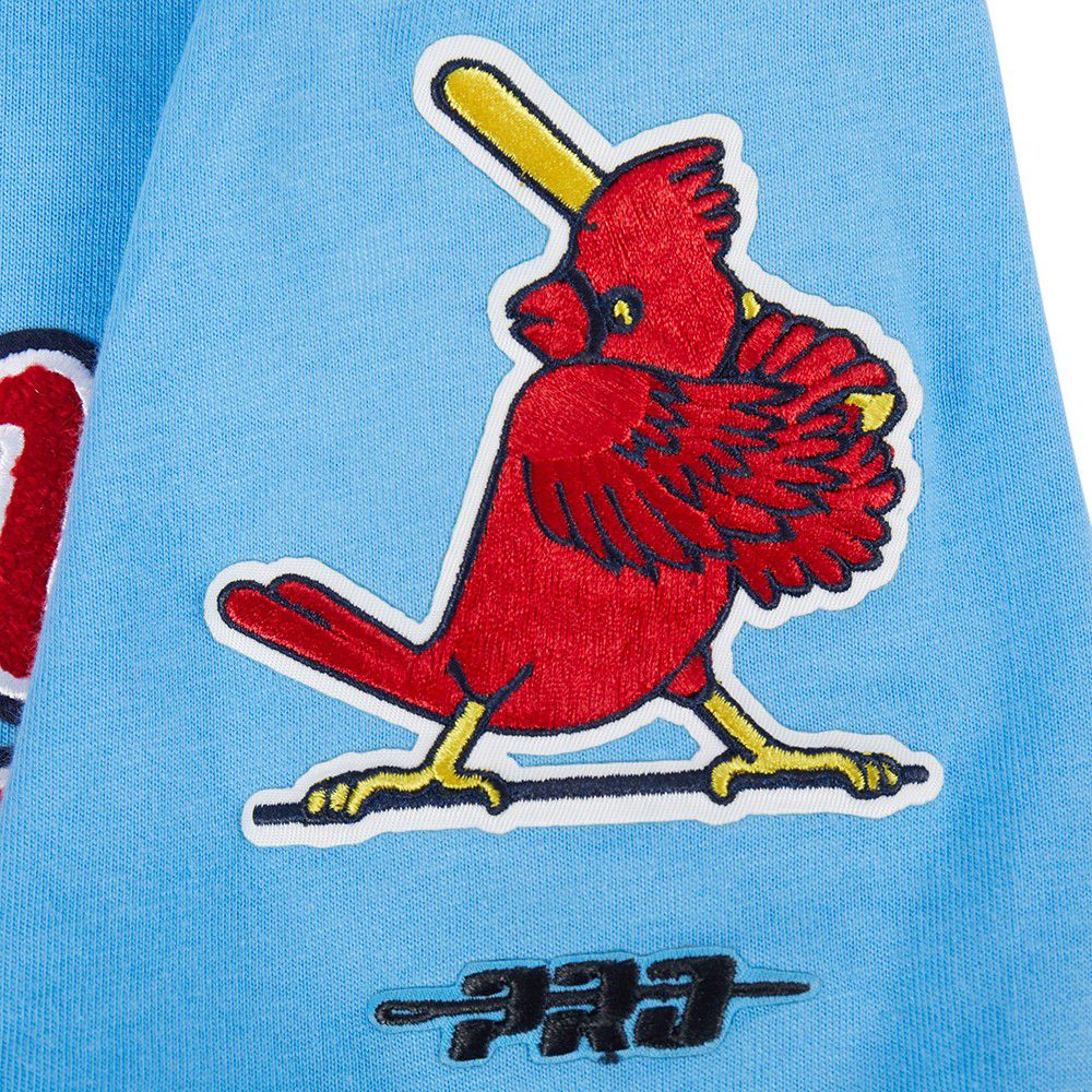 Pro Standard Youth St. Louis Cardinals Blue Classic Retro T-Shirt product image