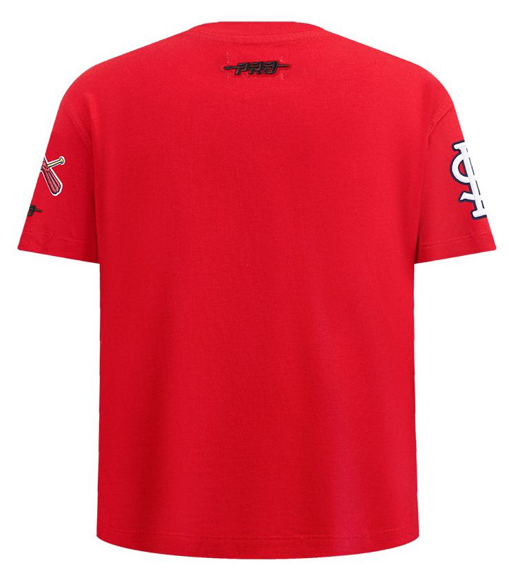 Pro Standard Youth St. Louis Cardinals Red Script Tail T-Shirt product image
