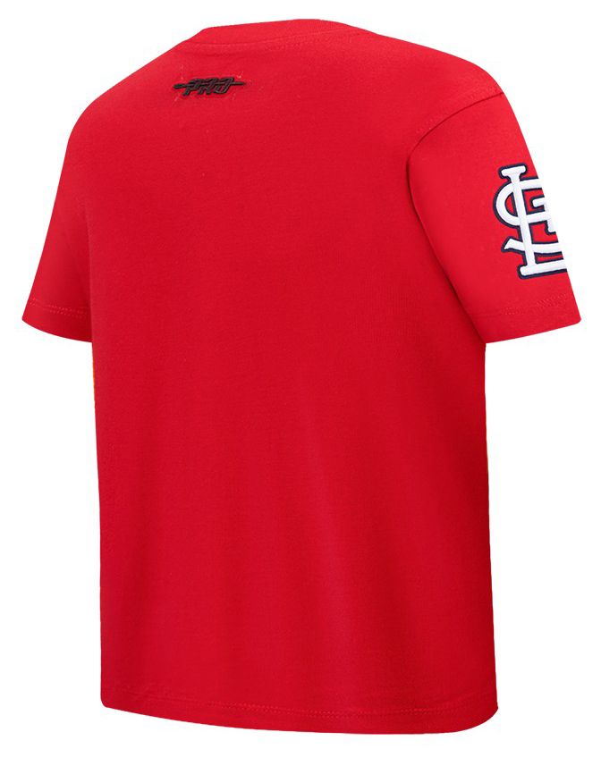 Pro Standard Youth St. Louis Cardinals Red Script Tail T-Shirt product image
