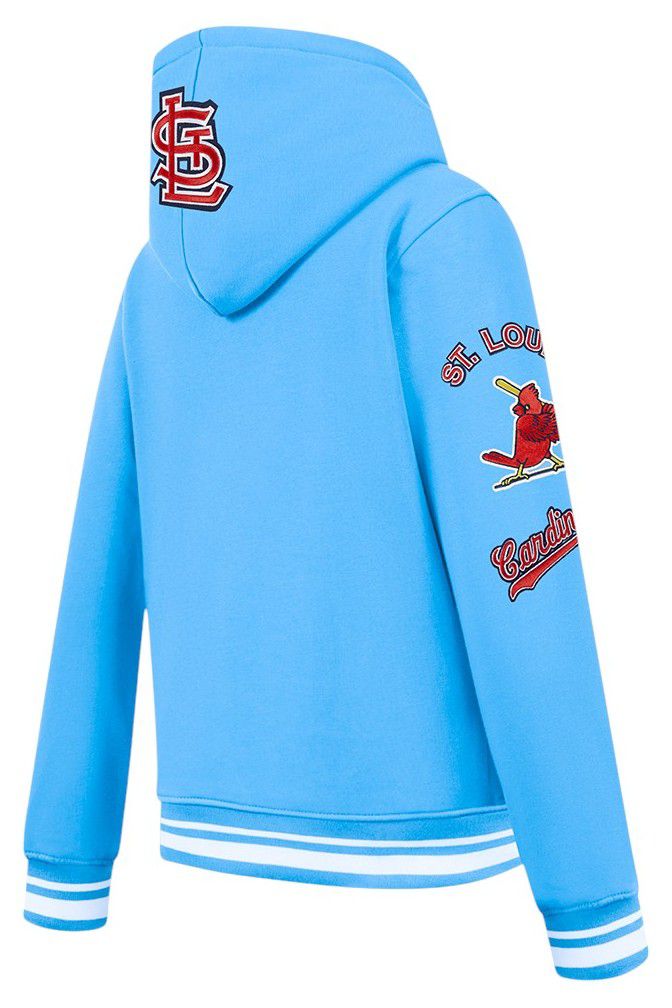 Pro Standard Youth St. Louis Cardinals Blue Classic Fleece Pullover Hoodie product image