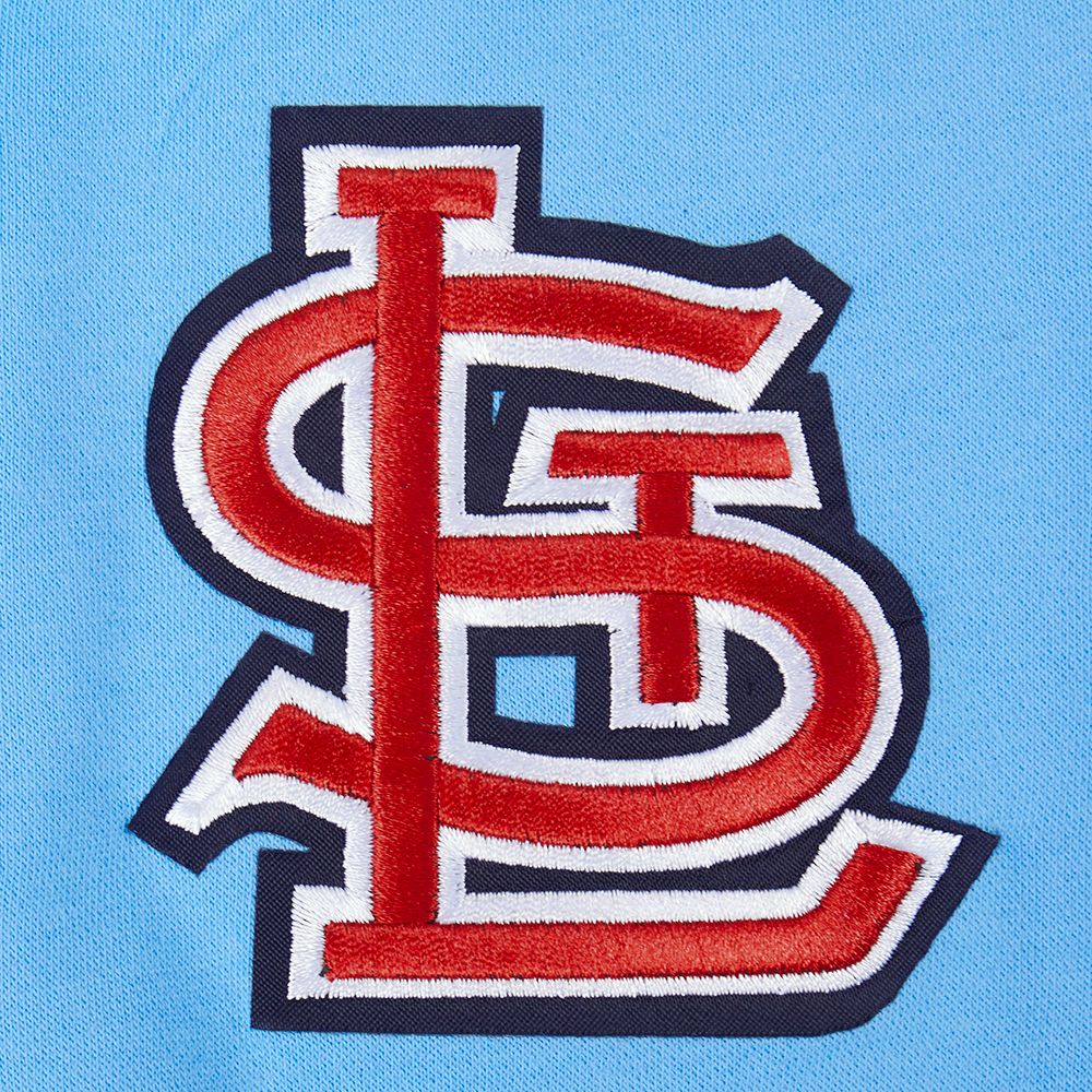 Pro Standard Youth St. Louis Cardinals Blue Classic Fleece Pullover Hoodie product image