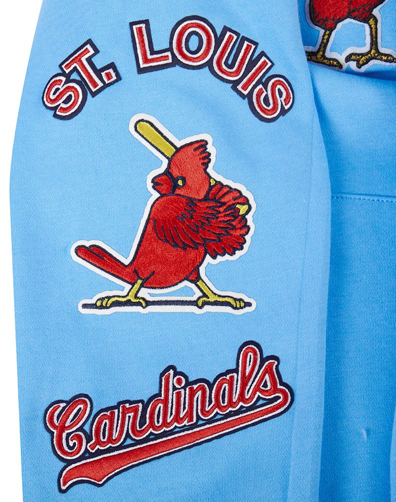 Pro Standard Youth St. Louis Cardinals Blue Classic Fleece Pullover Hoodie product image