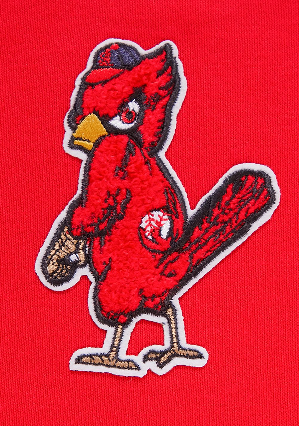 Pro Standard Women's St. Louis Cardinals Red Classic Cropped Pullover Hoodie product image