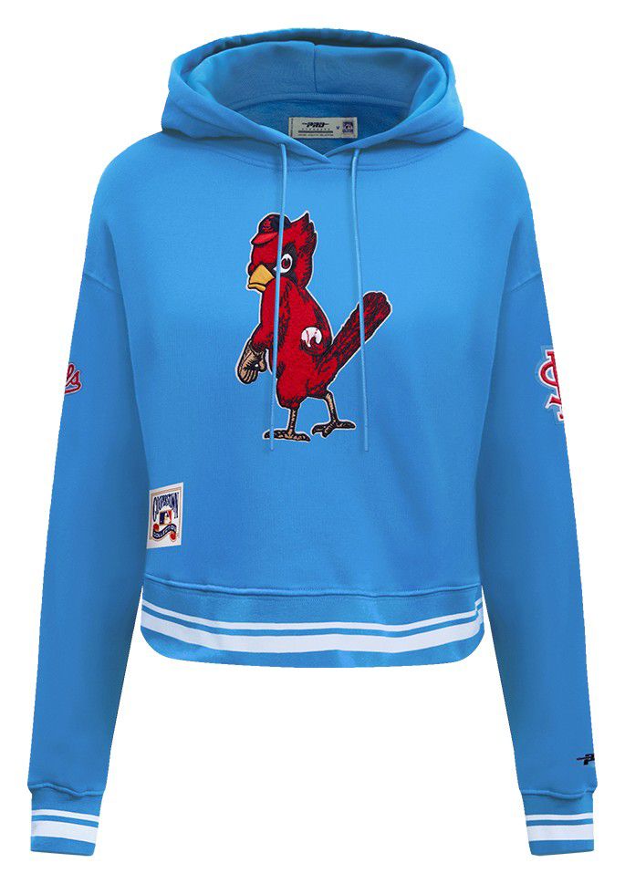 Pro Standard Women's St. Louis Cardinals Retro Cropped Fleece Hoodie product image