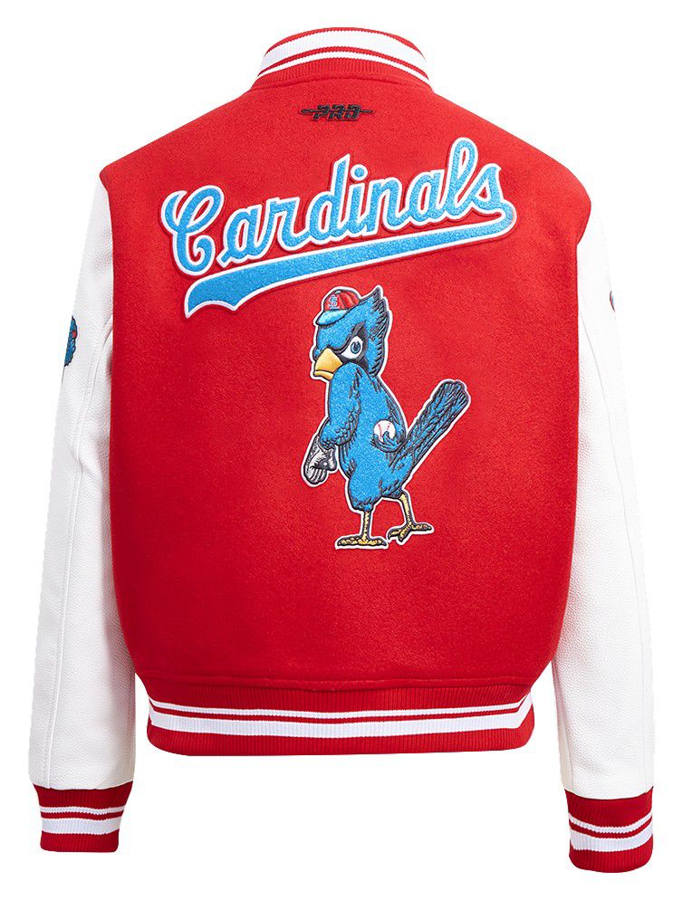 Pro Standard Women's St. Louis Cardinals Retro Varsity Jacket product image