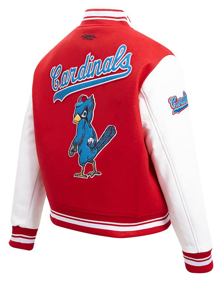 Pro Standard Women's St. Louis Cardinals Retro Varsity Jacket product image