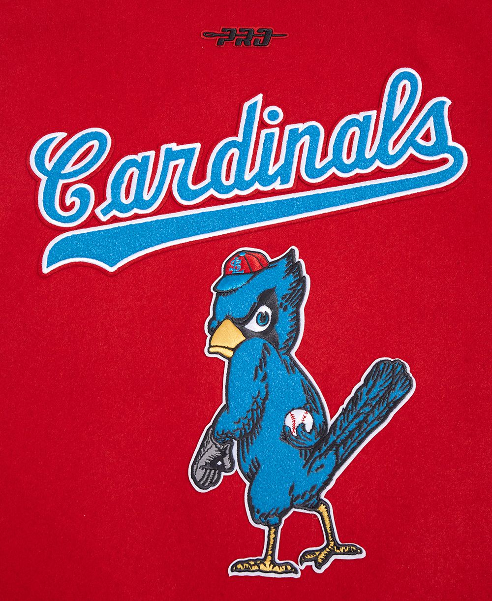 Pro Standard Women's St. Louis Cardinals Retro Varsity Jacket product image