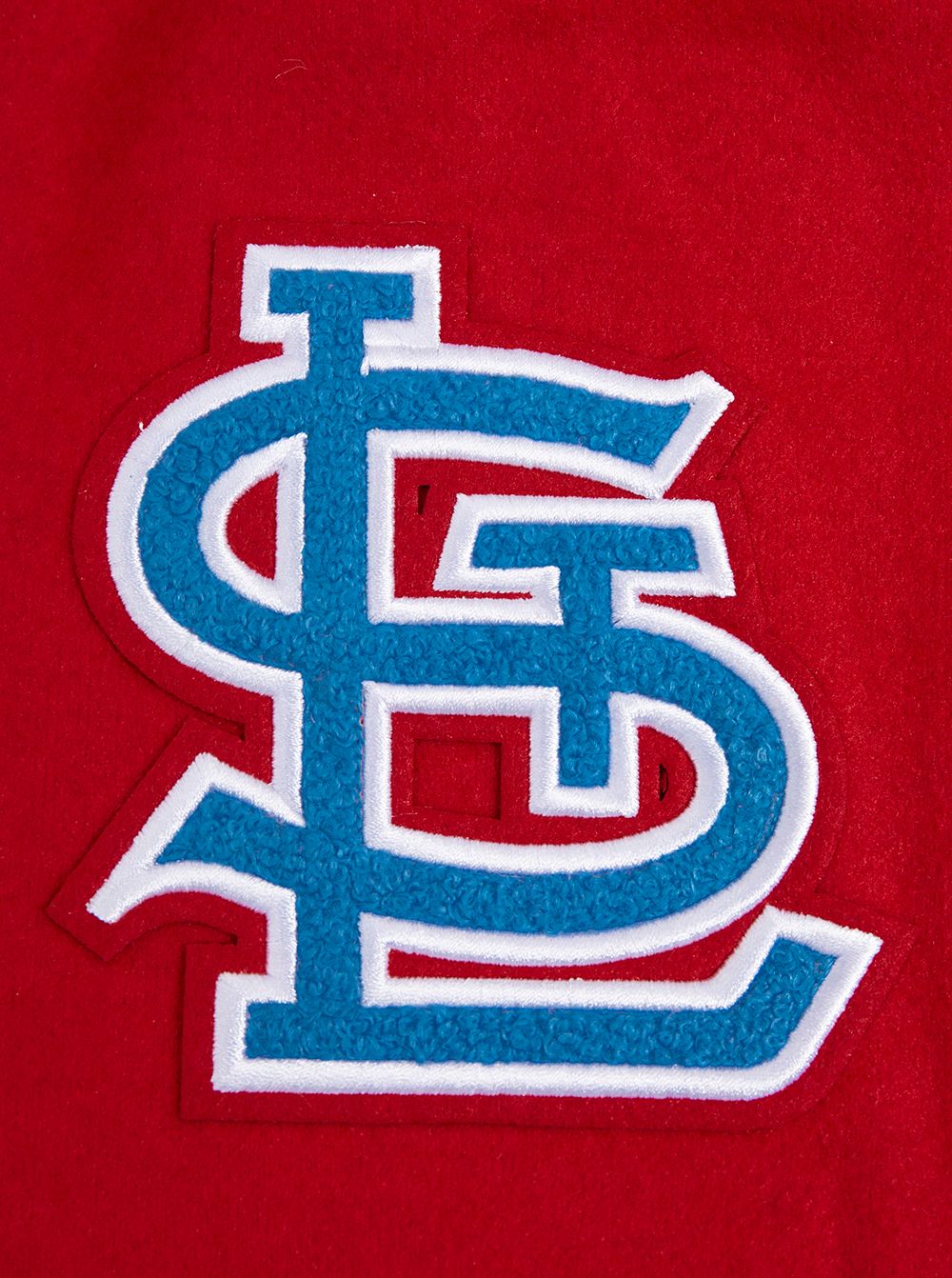 Pro Standard Women's St. Louis Cardinals Retro Varsity Jacket product image