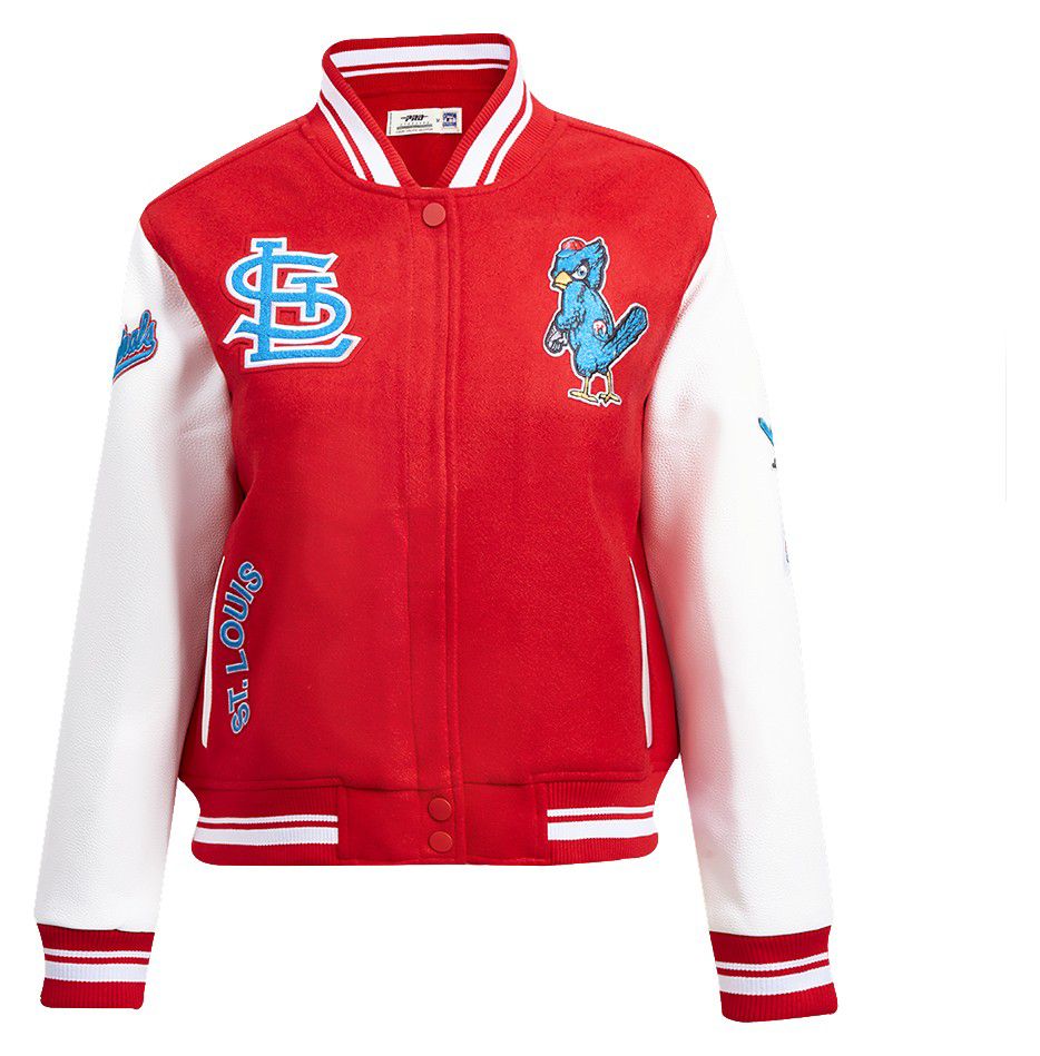Pro Standard Women's St. Louis Cardinals Retro Varsity Jacket product image