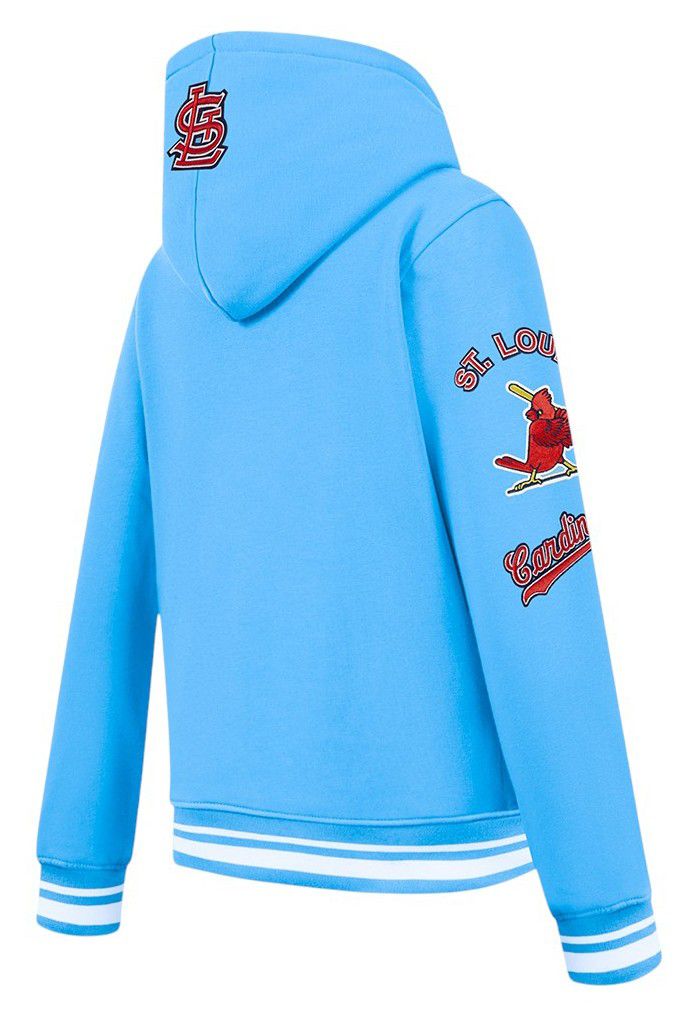 Pro Standard Boys' St. Louis Cardinals Blue Classic Fleece Pullover Hoodie product image