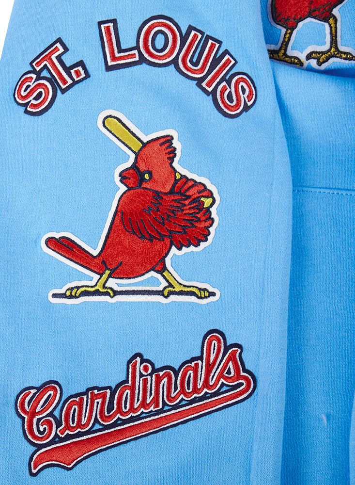 Pro Standard Boys' St. Louis Cardinals Blue Classic Fleece Pullover Hoodie product image